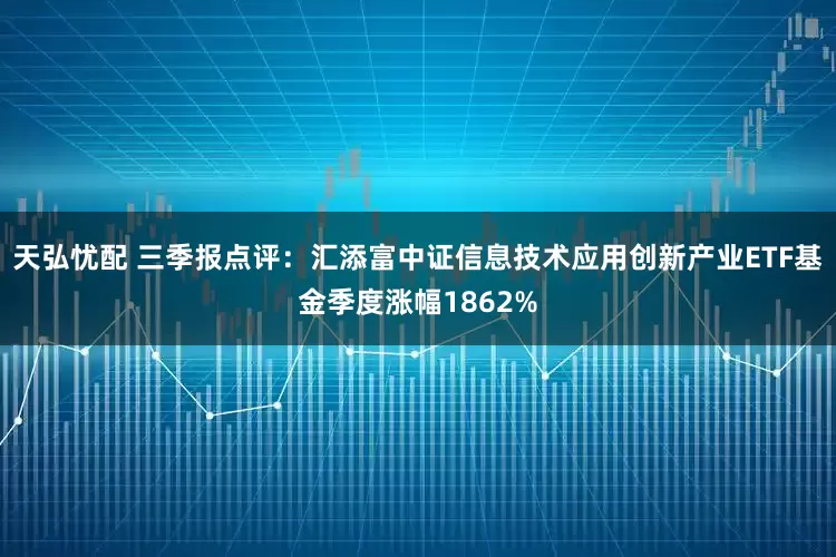 天弘忧配 三季报点评：汇添富中证信息技术应用创新产业ETF基金季度涨幅1862%